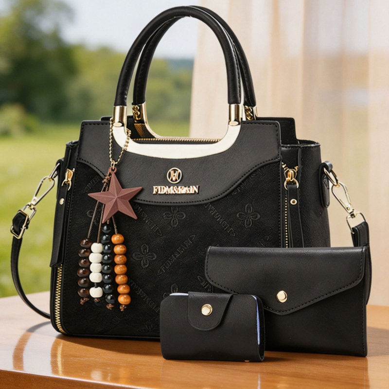 Luxury Bags - Stylish women's handbag, solid color, luxury,