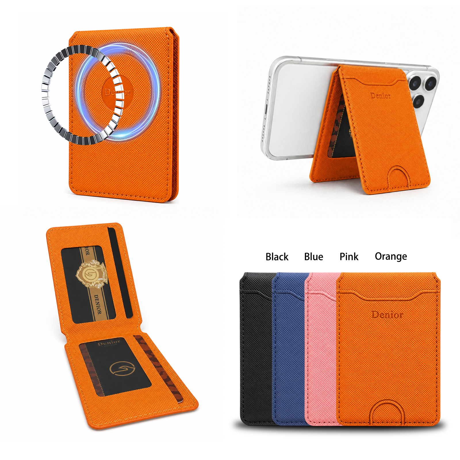 Luxury Bags - Mobile Phone Wallet Stand Magnet Flip