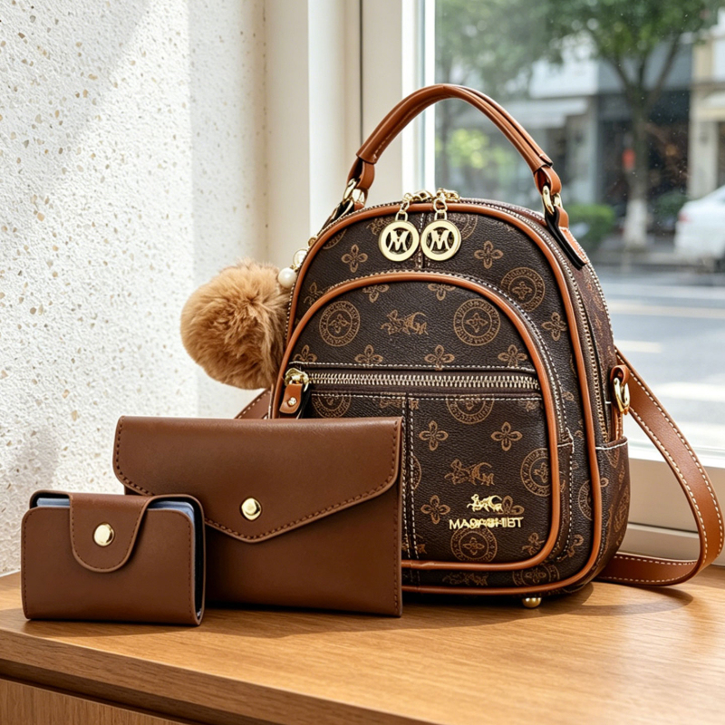 Luxury Bags - 3-piece women's bag set, lightweight luxury