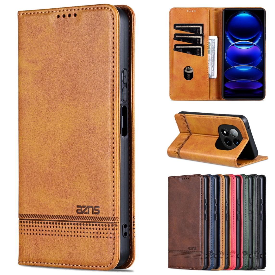 Luxury Bags - Luxury Magnetic Flip Leather Phone Case