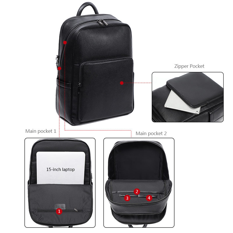 100% Cow Genuine Leather Men B - Xl Luxury Bags ulasan dan harga