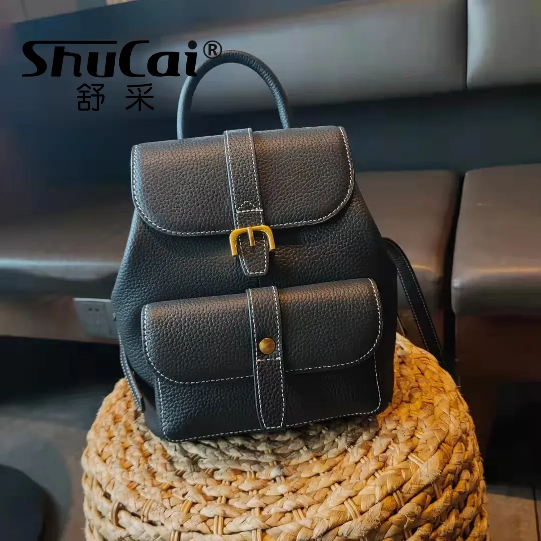 Genuine Cowhide Leather Women' - Luxury Bags Girls ulasan dan harga