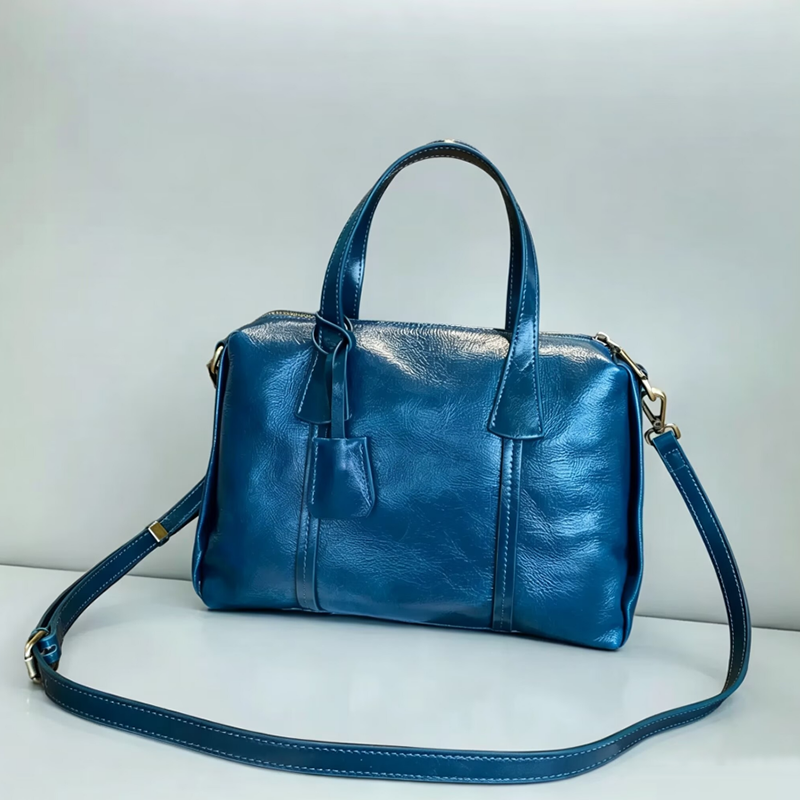 Vintage Real Leather Handbag F - Luxury Bags Girls ulasan dan harga