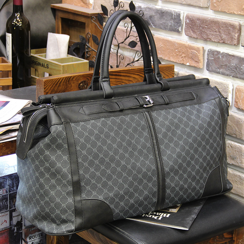 Fashion Plaid Travel Bag Men H - Xl Luxury Bags ulasan dan harga
