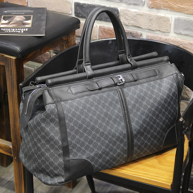 Fashion Plaid Travel Bag Men H - Xl Luxury Bags ulasan dan harga