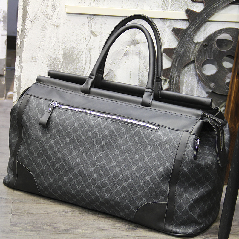 Fashion Plaid Travel Bag Men H - Xl Luxury Bags ulasan dan harga