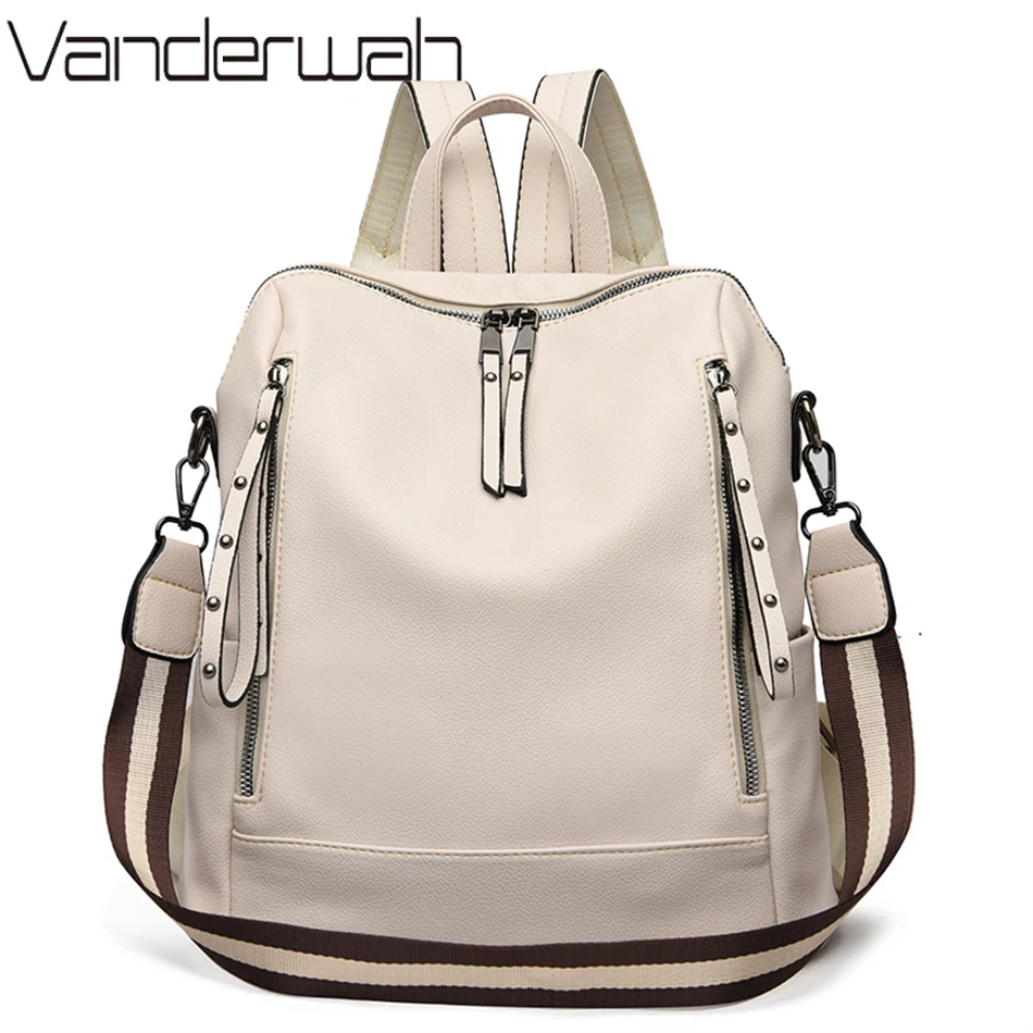 Brand Luxury Backpacks Soft Le - Luxury Zipper Bags ulasan dan harga