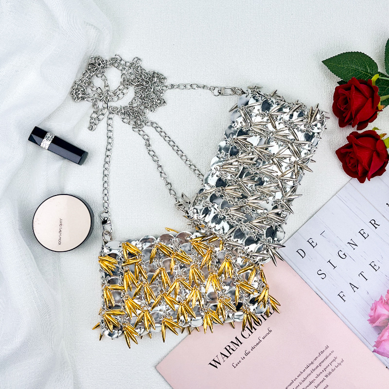 2026 New Shiny Silver Sequin W - Luxury Bags Girls ulasan dan harga