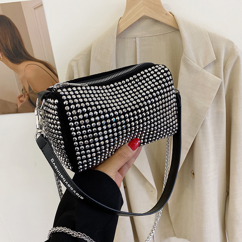Luxury Bright Rhinestone Shoul - Luxury Bags Girls ulasan dan harga