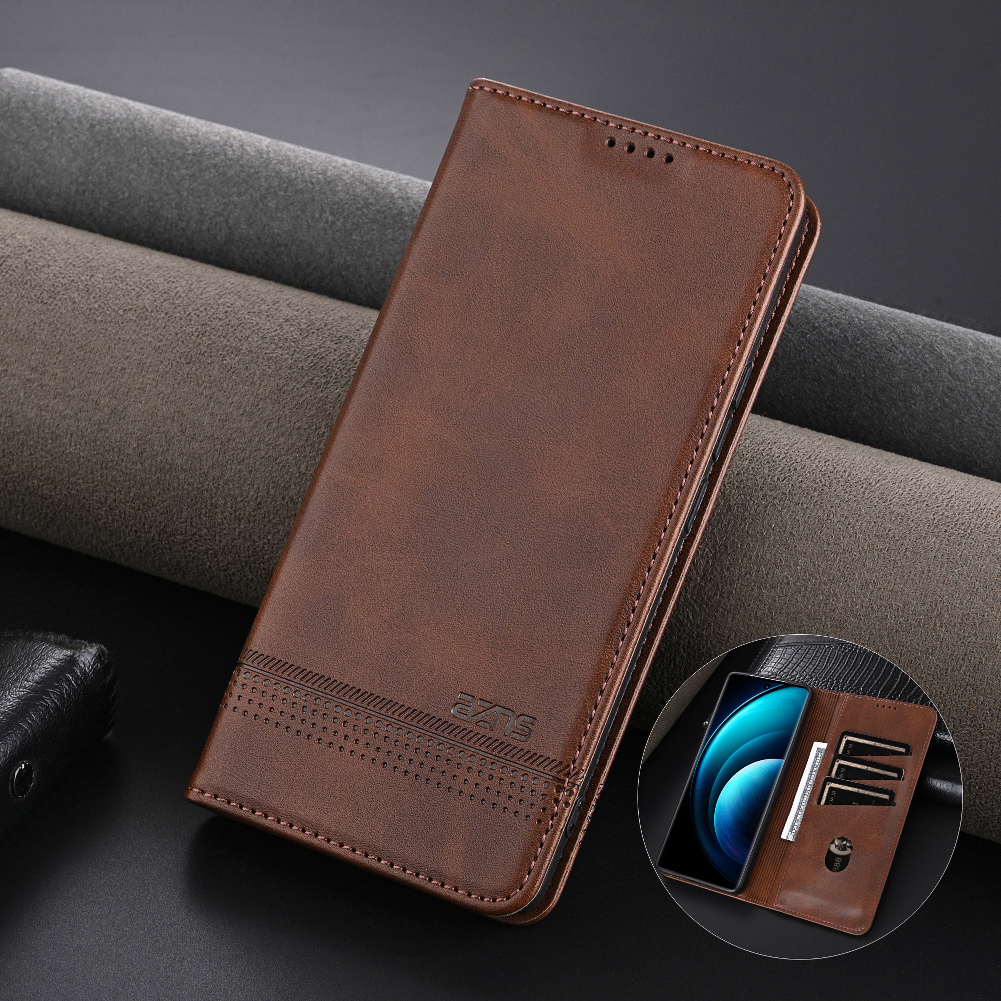 Business Flip Leather Phone Ca - Luxury Bags ulasan dan harga