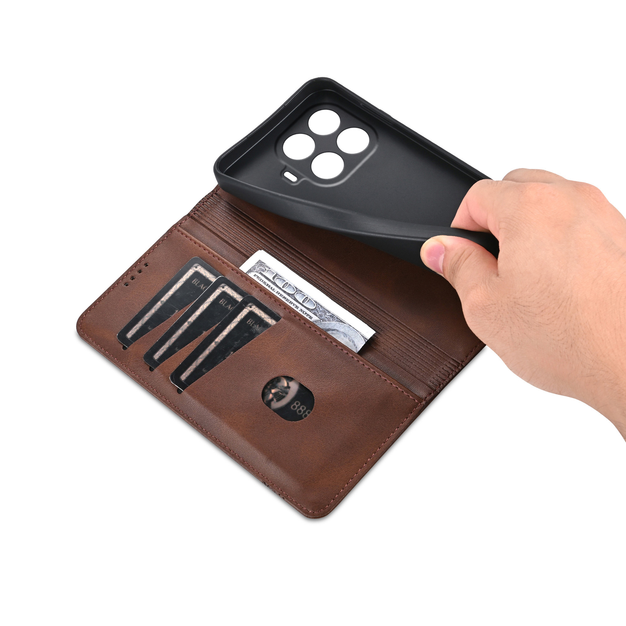 Business Flip Leather Phone Ca - Luxury Bags ulasan dan harga