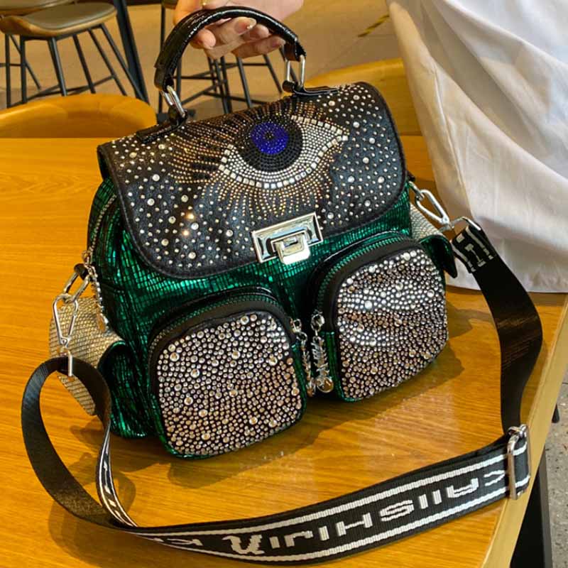 Fashion Women Backpack Big Cap - Luxury Bags Girls ulasan dan harga