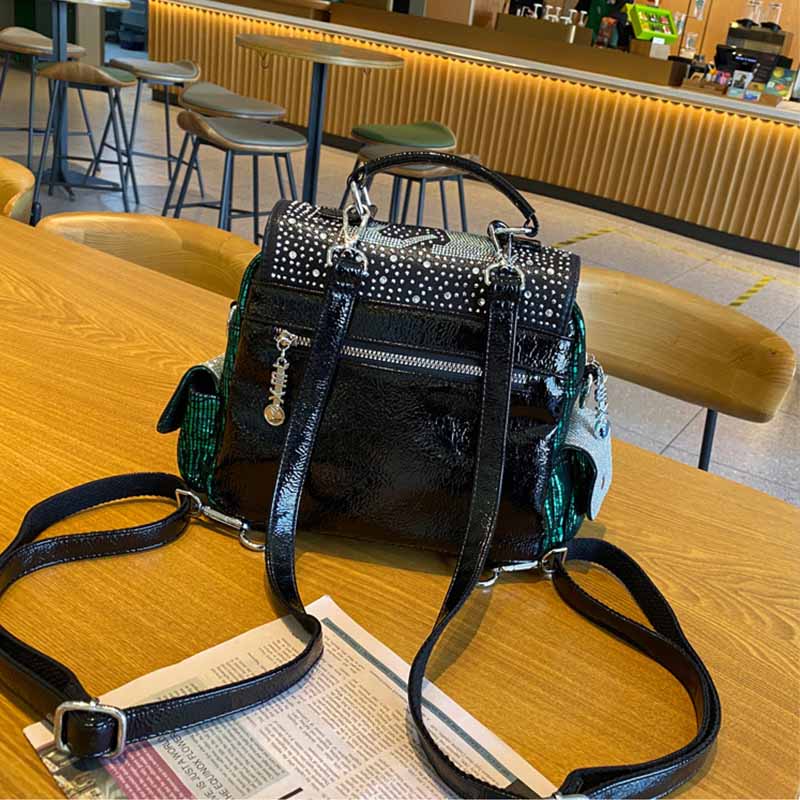 Fashion Women Backpack Big Cap - Luxury Bags Girls ulasan dan harga
