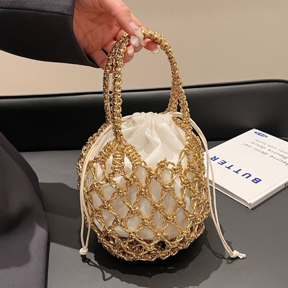 Fashion Luxury Women Woven Han - Luxury Bags Girls ulasan dan harga