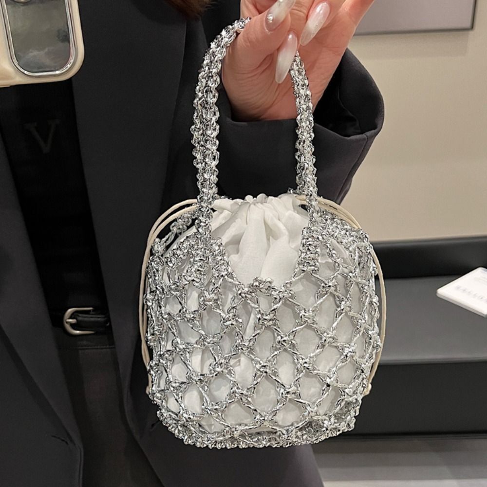 Fashion Luxury Women Woven Han - Luxury Bags Girls ulasan dan harga
