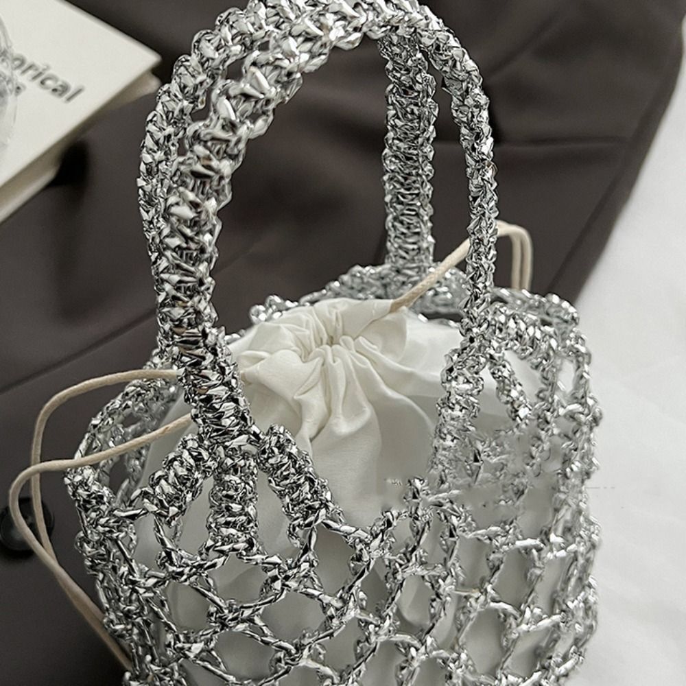 Fashion Luxury Women Woven Han - Luxury Bags Girls ulasan dan harga